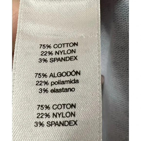 Chico’s watercolor open front Cotton Blend cardigan size 3. - Picture 7 of 7